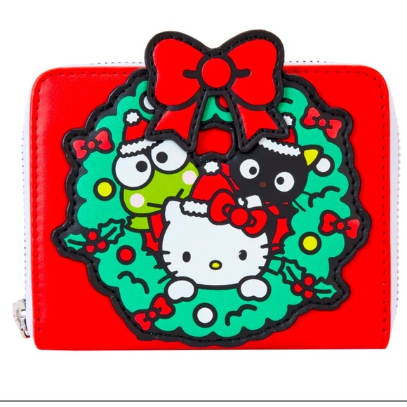 Hello Kitty and Friends x Loungefly Winter Wonderland Zip Wallet NWT - Picture 1 of 4